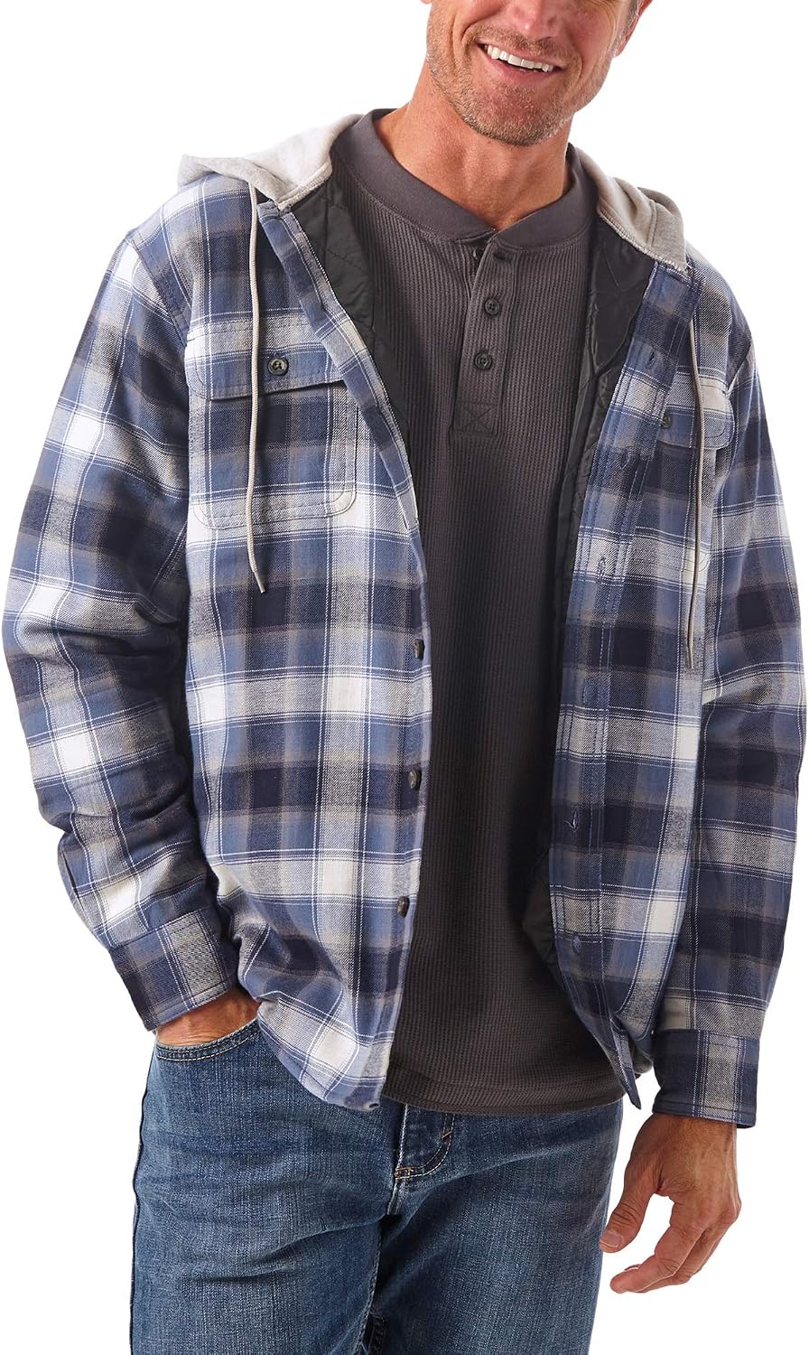 Wrangler Authentics Quilted Flannel