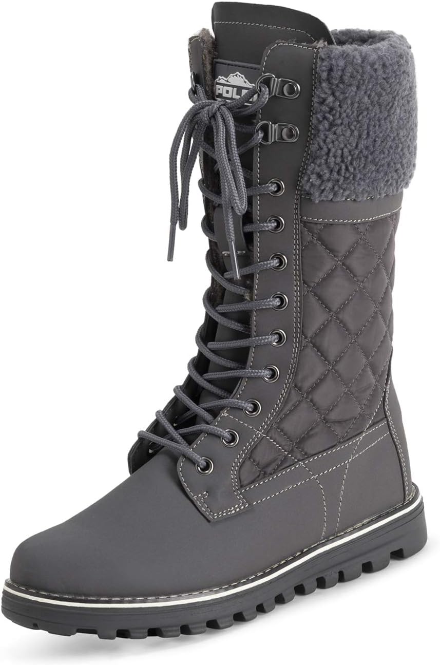 POLAR Womens Faux Fur Calf Boots
