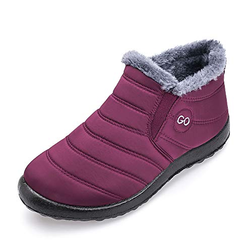 DUOYANGJIASHA Womens Snow Boots