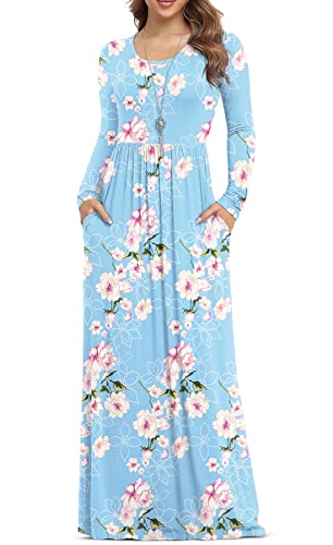 VIISHOW Long Sleeve Loose Maxi (B07T7MJX45)