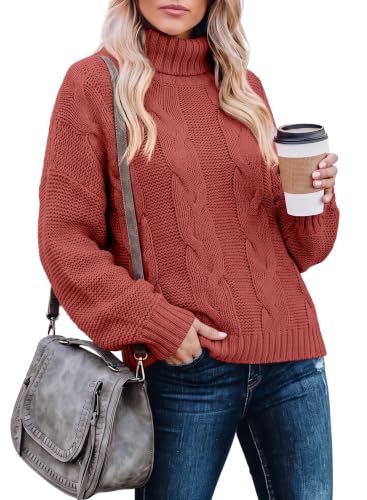 Dokotoo Turtleneck Cable Knit