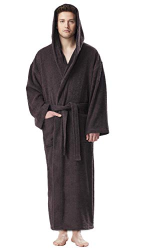 Arus Turkish Cotton Hooded Robe
