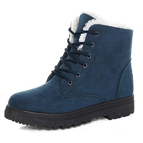 Alicegana Cotton Fur Ankle Boots