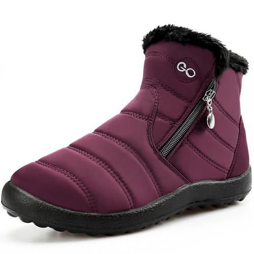 HARENCE Waterproof Fur-Lined Boot