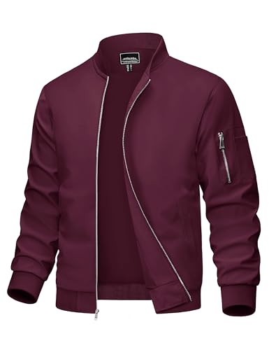 MAGCOMSEN Men's Bomber Jacket