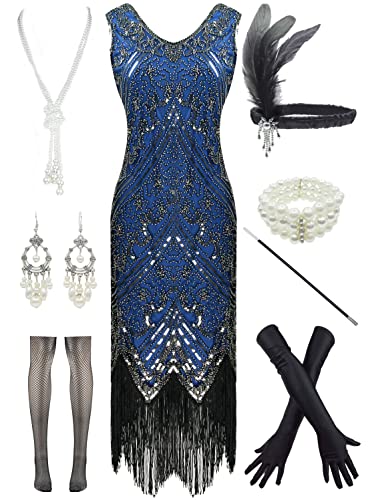 Gatsby Sequin Flapper Dress (Premium)