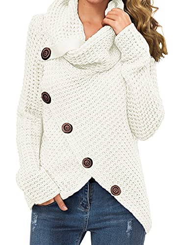 GRECERELLE Women's Chunky Turtleneck