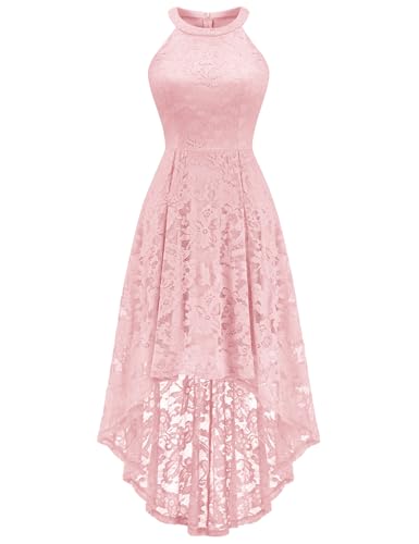 Dressystar Halter Lace Hi‑Lo (Premium)