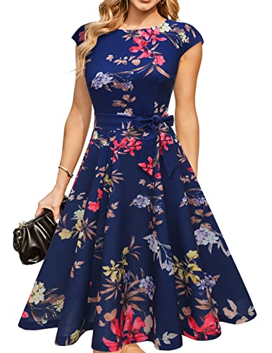 DRESSTELLS Women's Cocktail Dresses, Formal Wedding Guest Church Modest Party Prom Dress 2025