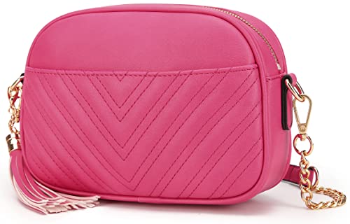 lola mae Quilted Crossbody Bag, Trendy Design Shoulder Purse