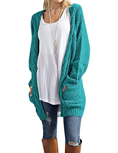 GRECERELLE Chunky Knit Warm Cardigan