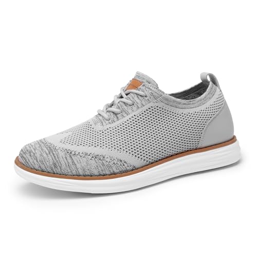 Bruno Marc KnitFlex Lace-Up Sneakers