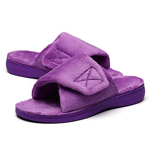 SOLLBEAM Fuzzy Orthotic Slipper