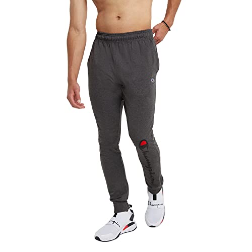 Champion Men's Joggers, Lightweight Lounge Pants, Jersey Graphic Pants for Men, 31"