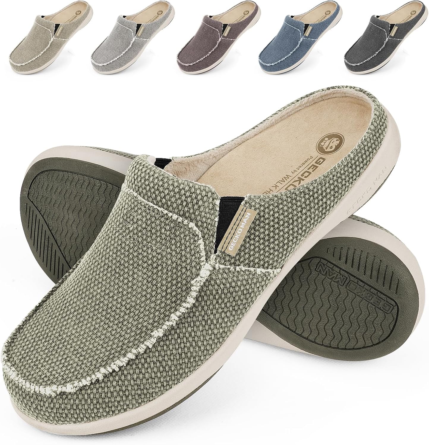 WALKHERO Mens Slippers (Best Overall)