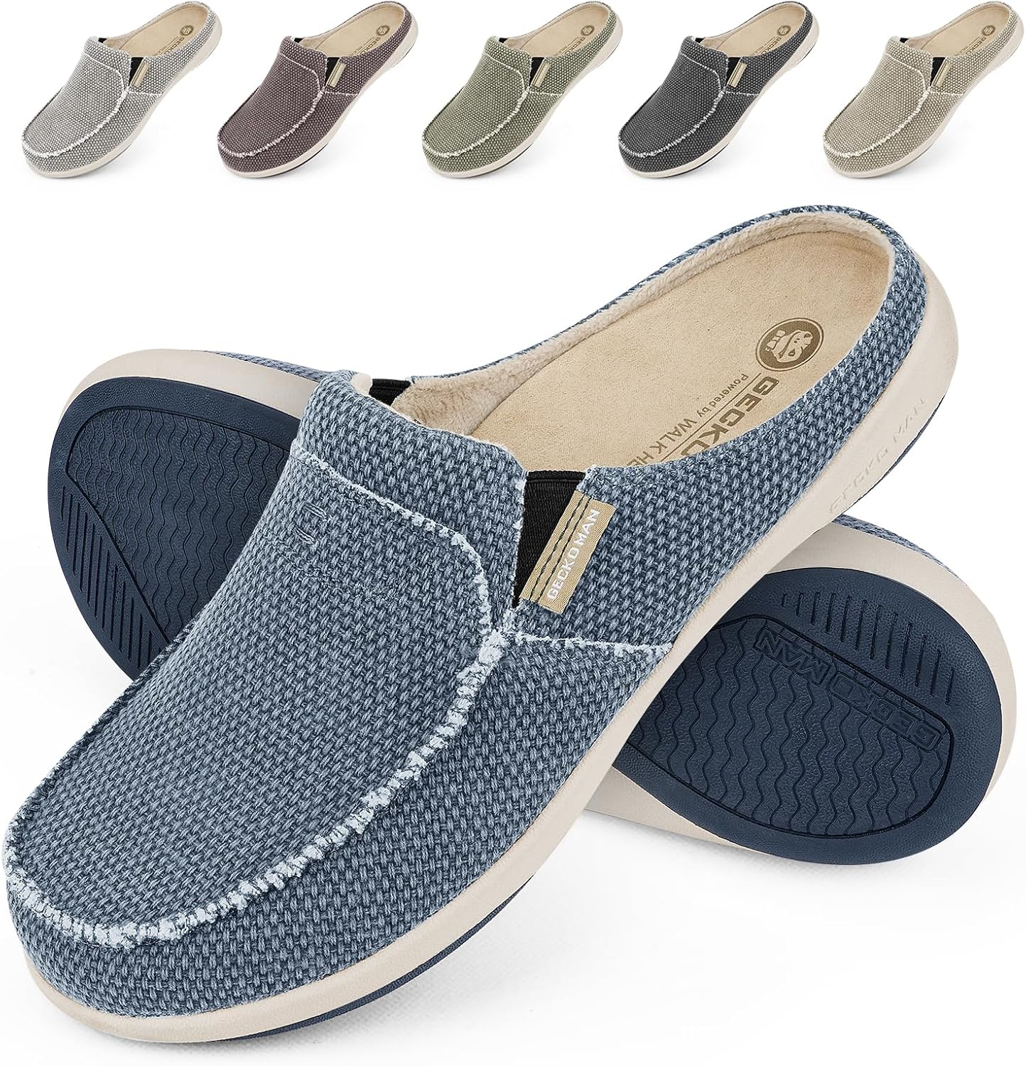 WALKHERO Mens Slippers (Best Value)