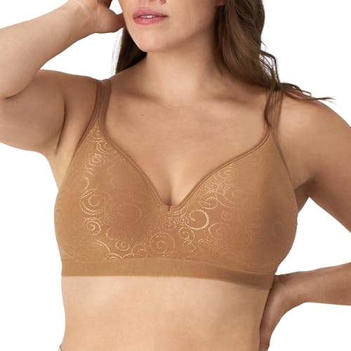 Bali Women's Comfort Revolution Wireless Bra, Full-Coverage Wirefree Bra, Cool Comfort Fabric