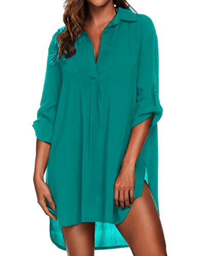Ekouaer Women's Swimsuit Beach Cover Up