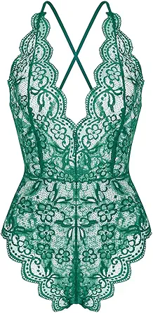 ZSWDXX Lace Teddy (Sheer)