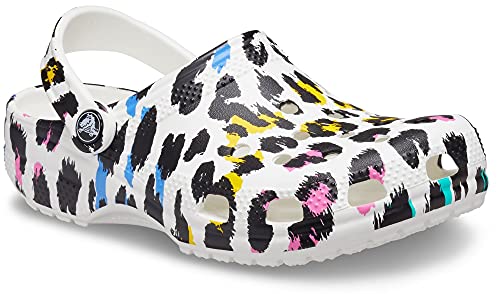 Crocs Women's Men's Classic Animal Print Clog | Zebra and Leopard Shoes