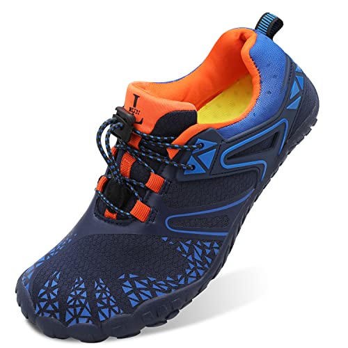 L-RUN Athletic Hiking Water Shoes Mens Womens Barefoot Aqua Swim Walking Shoes