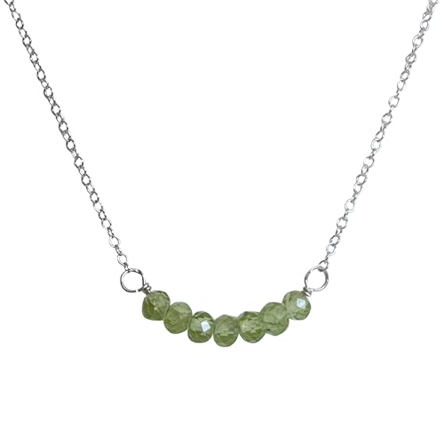 Jewelry Birthstone Bar Necklace, Personalized Layering Necklace Graduation Gift or Birthday Gift for Women, Girls