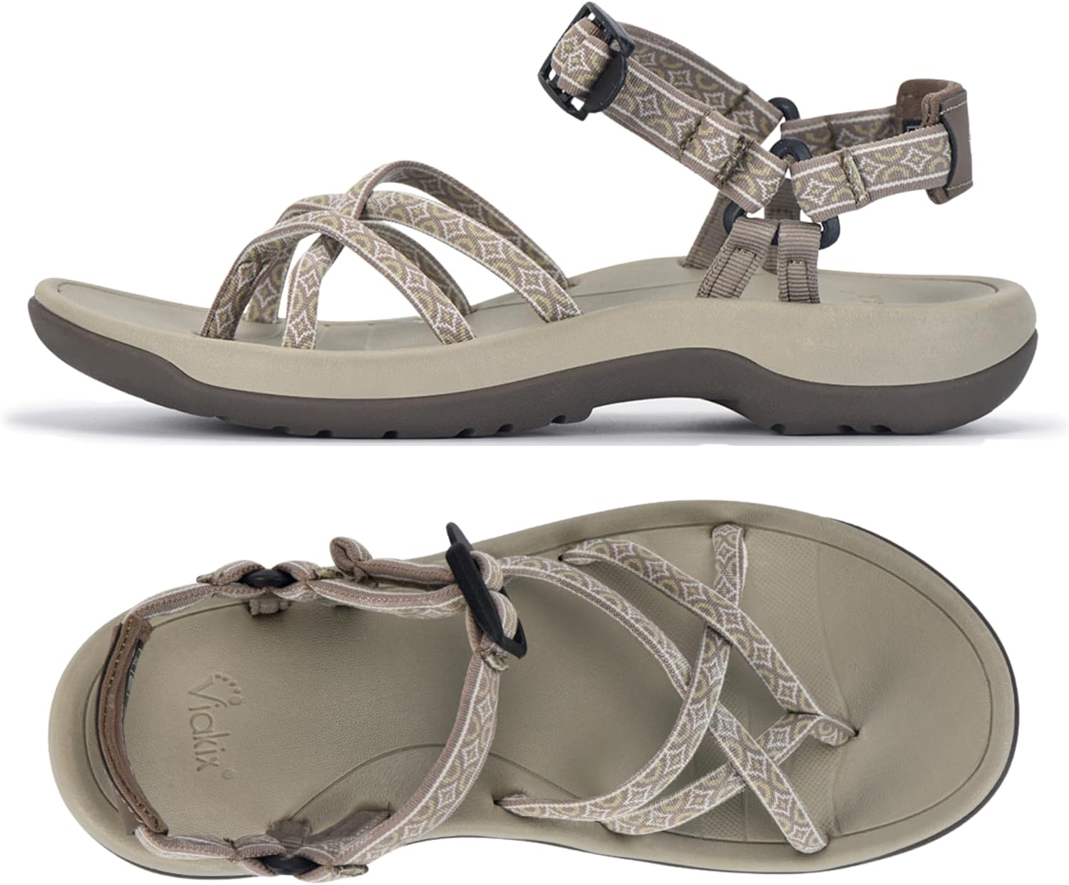 Viakix Women's Walking Sandals (Samara)