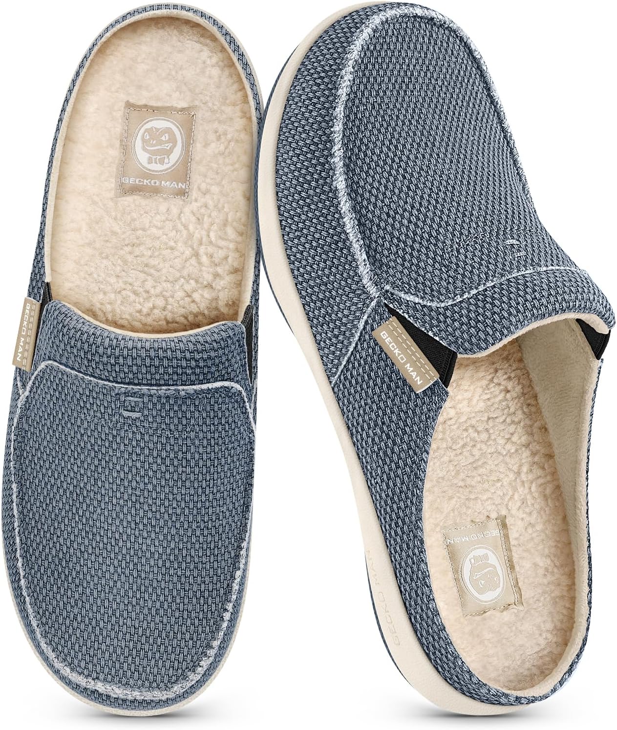 WALKHERO Mens Slippers with Arch Support