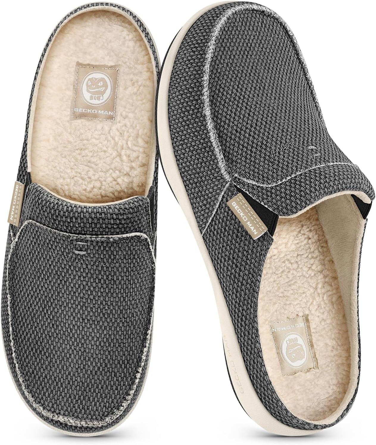 WALKHERO Mens Slippers with Arch Support