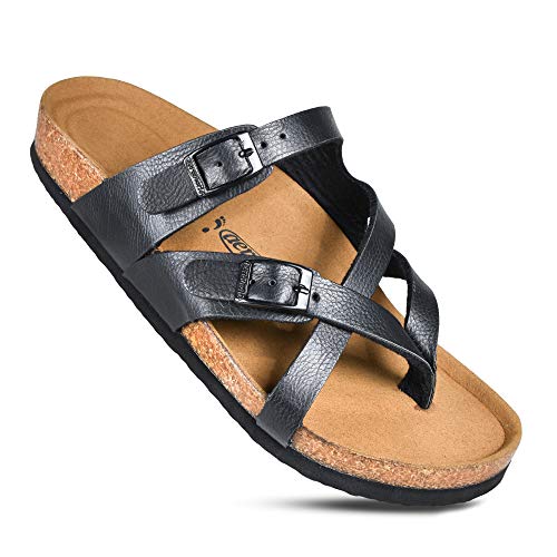 AEROTHOTIC Strappy Slip-On (B085TNJDD8)