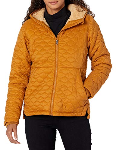 Amazon Essentials womens Lightweight Quilted Full-Zip Water-Resistant Sherpa-Lined Hooded Puffer Jacket