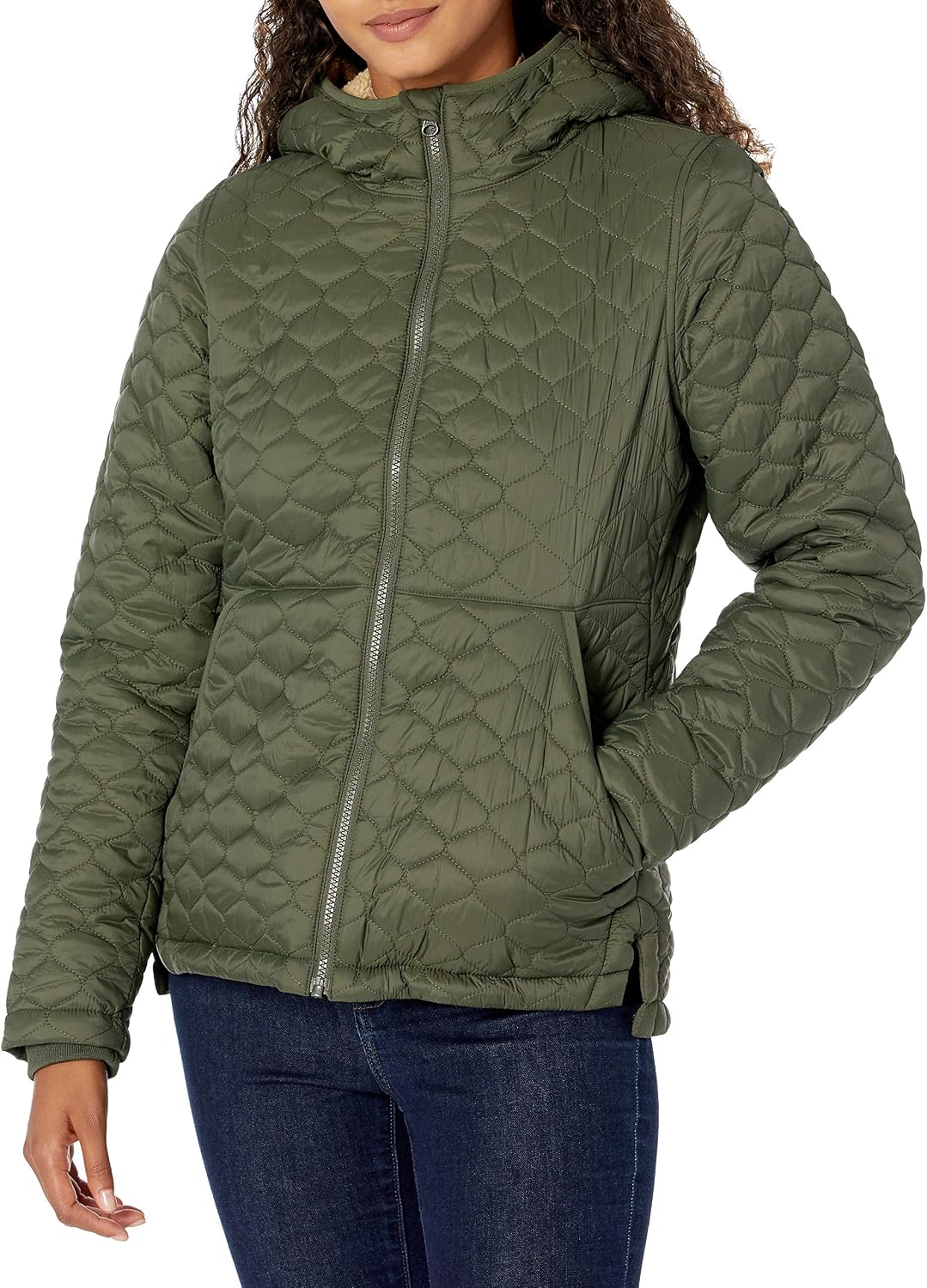 Amazon Essentials Sherpa-Lined Puffer