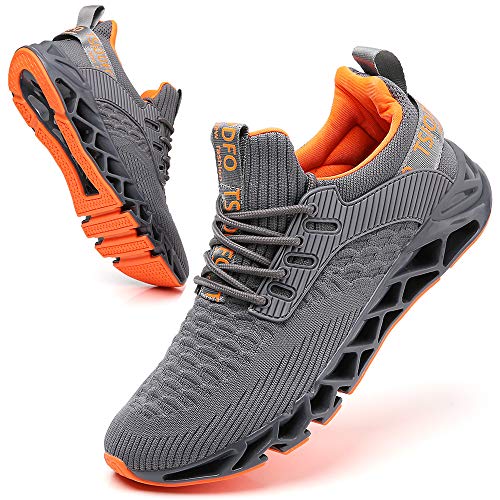 SKDOIUL Men Sport Running Shoes Mesh Breathable Trail Runners Fashion Sneakers