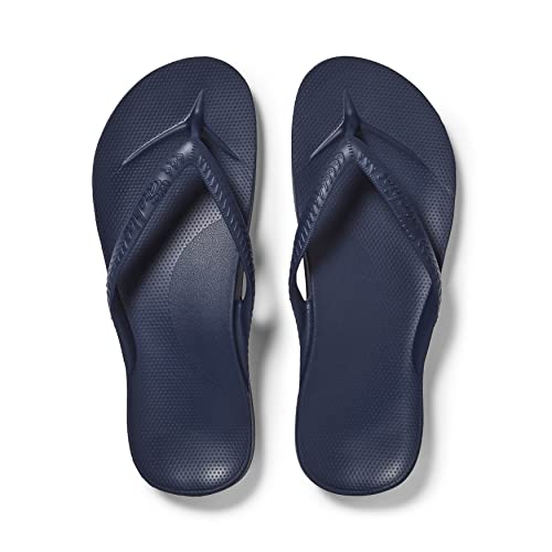 Archies Arch Support Flip Flops for Men & Women  Orthotic Sandals for Plantar Fasciitis Relief  Lightweight, Cushioning, Shock-Absorbing Thong Sandals for Walking, Foot Pain & All-Day Comfort