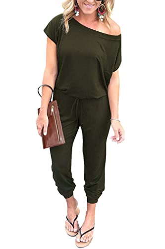 PRETTYGARDEN Off-Shoulder Jumpsuit