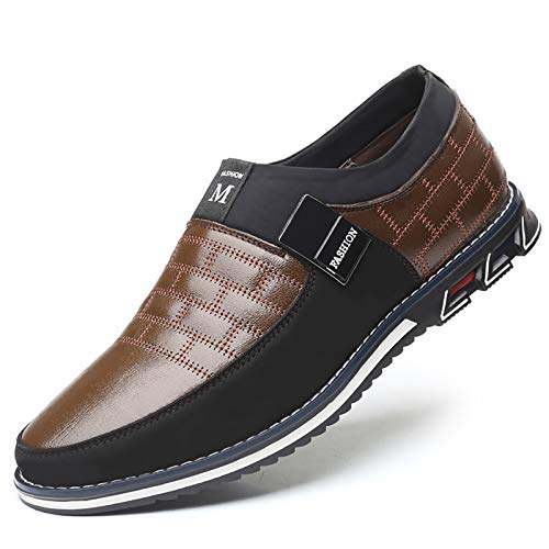 COSIDRAM Mens Casual Shoes Sneakers Loafers Comfort Walking Shoes for Male Business Work Office Dress