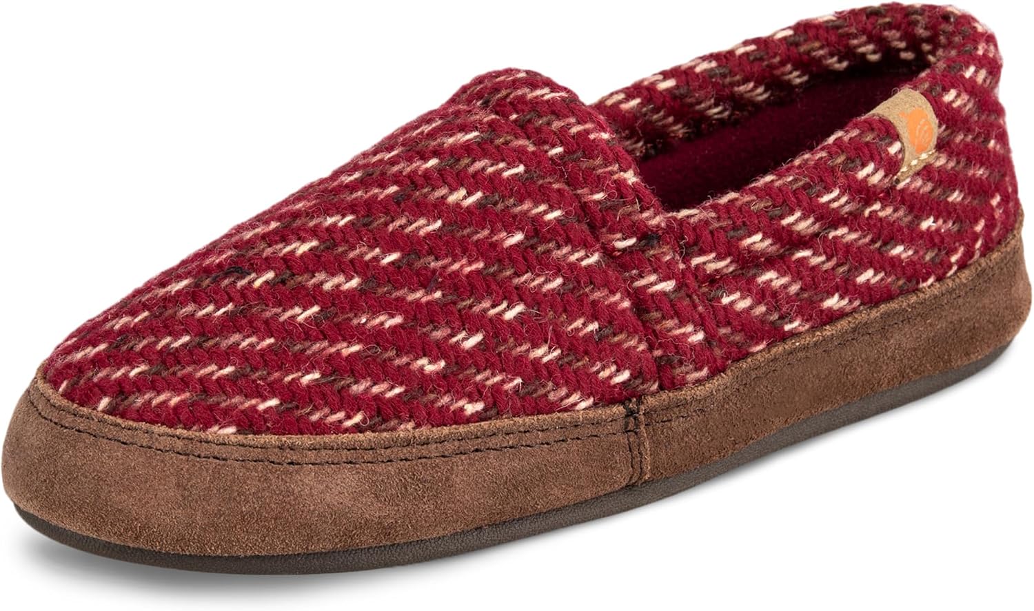 Acorn Womens Moc Slippers with Comfortable Cloud-Like Feel, Soft and Cozy Uppers and Non-Slip Sole