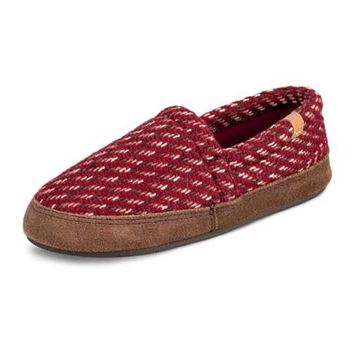 Acorn Womens Moc Slippers with Comfortable Cloud-Like Feel, Soft and Cozy Uppers and Non-Slip Sole