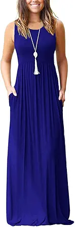 AUSELILY Sleeveless Loose Maxi (Budget)