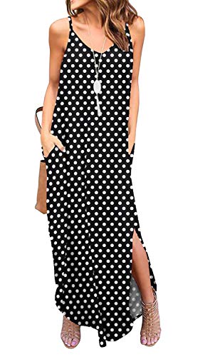 GRECERELLE Women's Summer Casual Loose Dress (Maxi with Pocket)