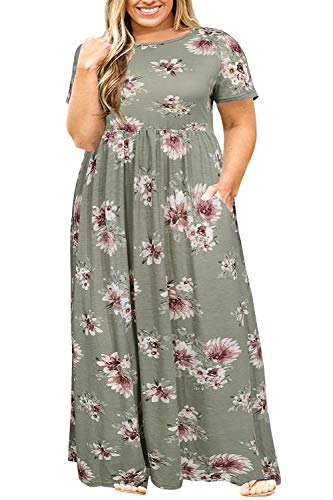 Nemidor Plus Size Maxi Dress