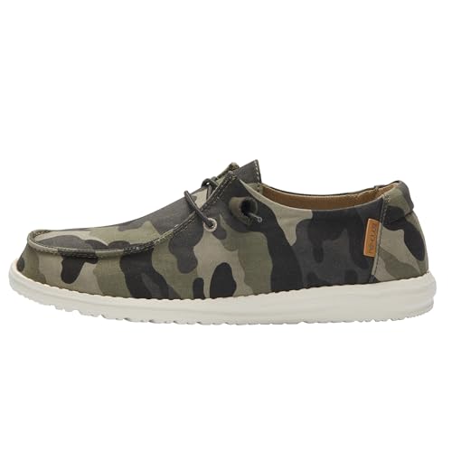 Hey Dude Girl's Wendy Youth Disco | Womens Shoes | Womens Lace Up Loafers | Comfortable & Light-Weight