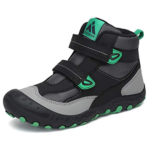 Mishansha Kids Hiking Boots Toddler Girls Boys Hiking Shoes Water-Resistant Anti-Collision Non-Slip Athletic Outdoor Trekking Boots