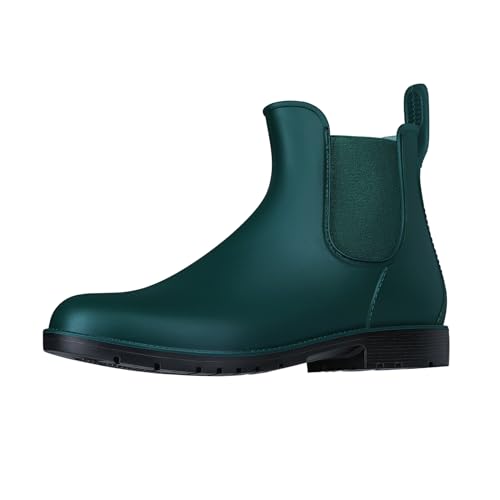 Asgard Women's Ankle Rain Boots Waterproof Chelsea Boots