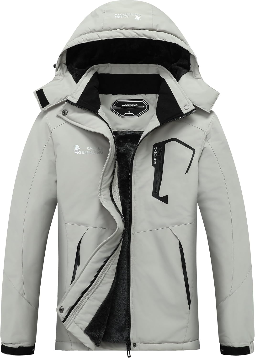 MOERDENG Women's Waterproof Ski Jacket