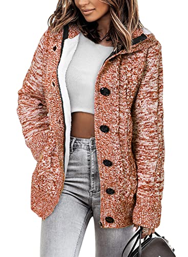 Sidefeel Long Hooded Sweater Coat