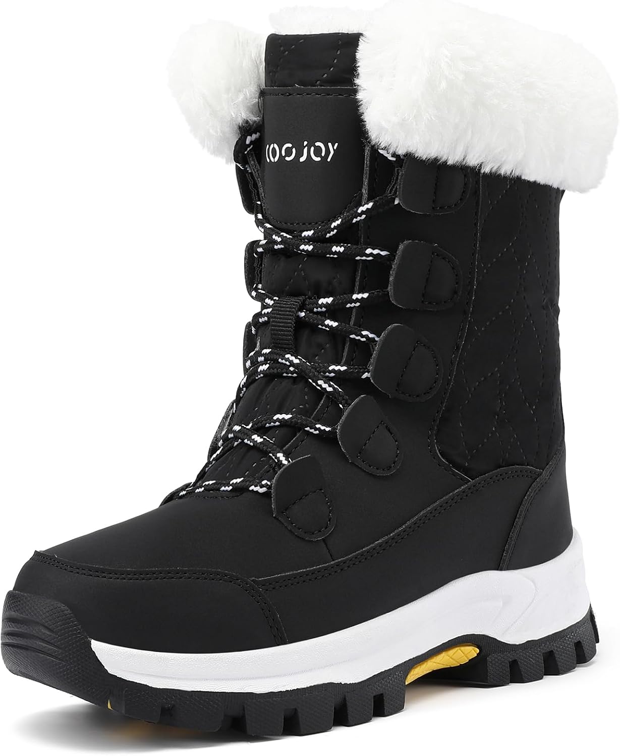 COOJOY Mid-Calf Snow Boot