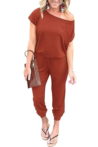 PRETTYGARDEN Off-Shoulder Jumpsuit