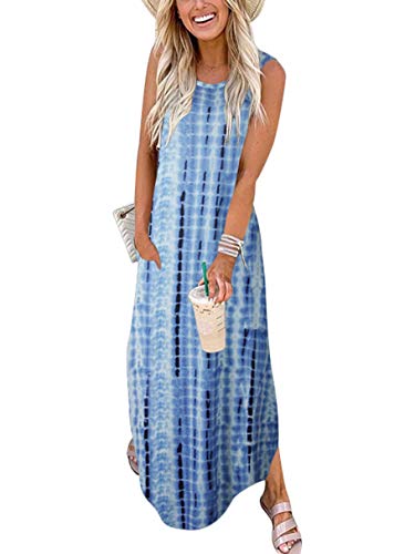 ANRABESS Summer Maxi Printed Sundress