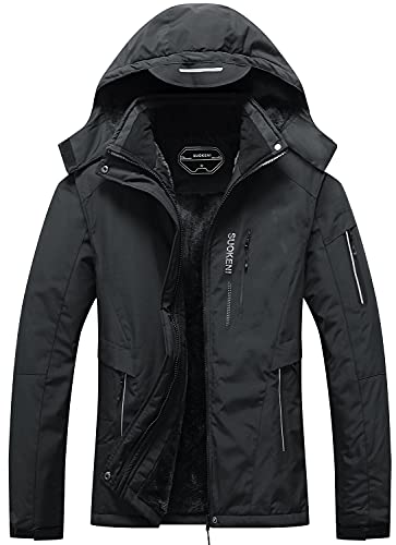 Women's Waterproof Warm Winter Snow Coat Hooded Raincoat Ski Snowboarding Jacket